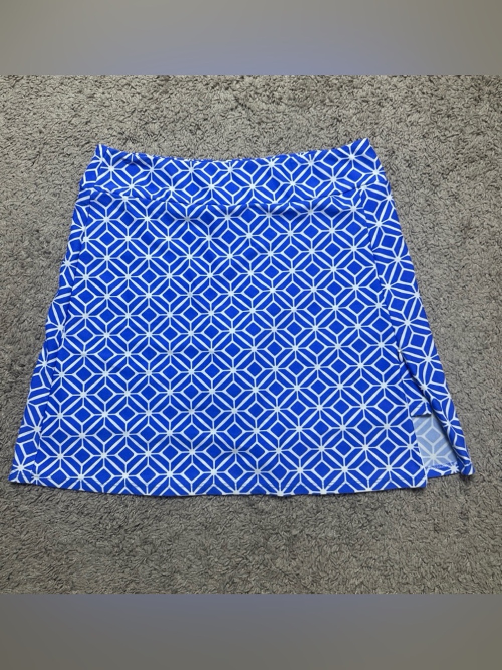 Jude Connally Courtney Women’s Skort A-Line Side Zipper Opening Blue Size S